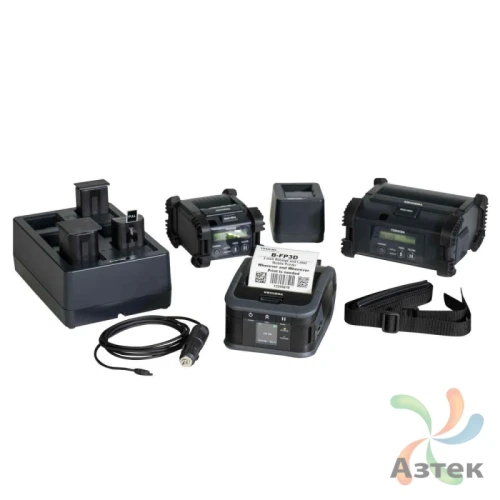 Принтер этикеток Toshiba B-FP3D термо 203, Bluetooth, USB, B-FP3D-GH30-QM-R(N)