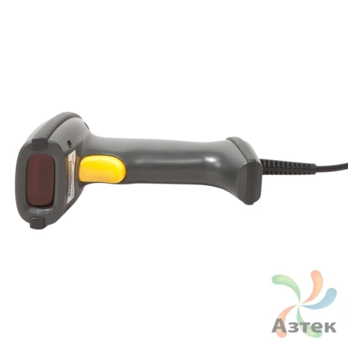 Сканер штрих-кода Атол SB 1101 Plus 1D  Лазерный, темный ручной, USB кабель, подставка