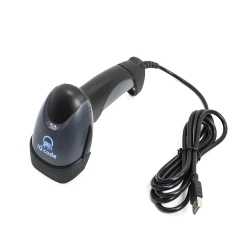 Сканер штрих-кода IQ code 1405 2D Image, темный ручной, USB кабель, USB-HID, USB-COM, ЕГАИС