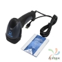 Сканер штрих-кода IQ code 1401 1D  Лазерный, темный ручной, USB кабель, USB-HID