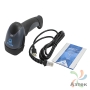 Сканер штрих-кода IQ code 1401 1D  Лазерный, темный ручной, USB кабель, USB-HID