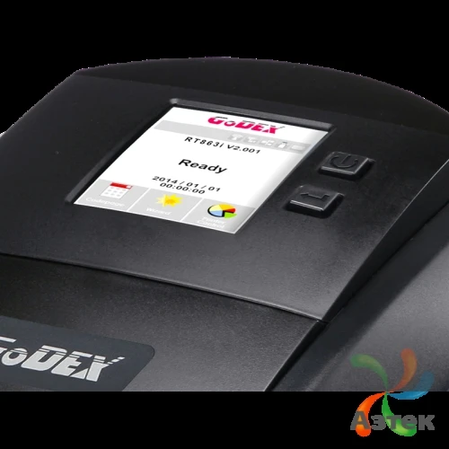 Принтер этикеток Godex RT863i термотрансферный 600, LCD, Ethernet, USB, RS-232, защищенный корпус, 011-863002-000