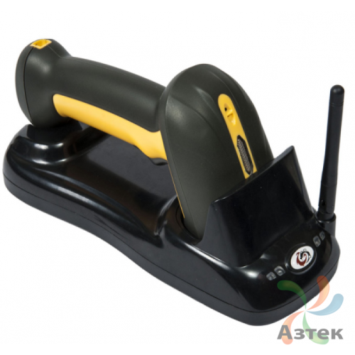 Сканер штрих-кода SUNLUX XL-9529 2D  Image, темный беспроводной, радиоканал, USB кабель, аккумулятор, подставка, ЕГАИС