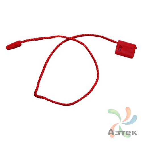 Пломба-замочек натуральная красная 1000 шт./уп.