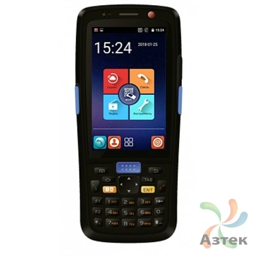 Терминал сбора данных GlobalPOS C5000-2DMT 2D имиджер темный 1 Гб, 28 кл., Bluetooth, WiFi, GPS, БП, без подставки, камера, кабель micro USB, блок питания