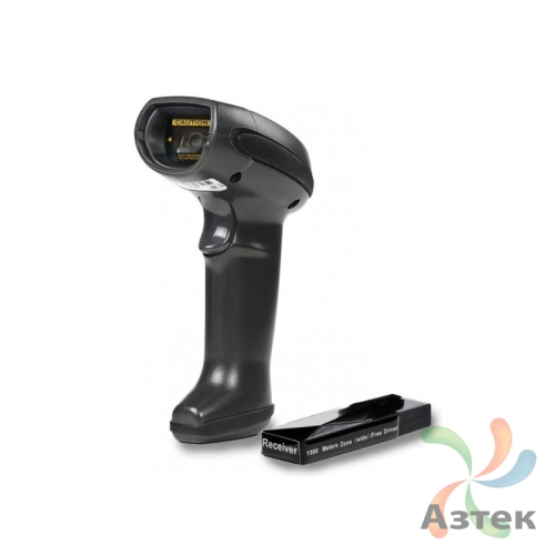 Сканер штрих-кода Атол SB 2103 Plus 1D  Лазерный, темный беспроводной, радиоканал, USB кабель