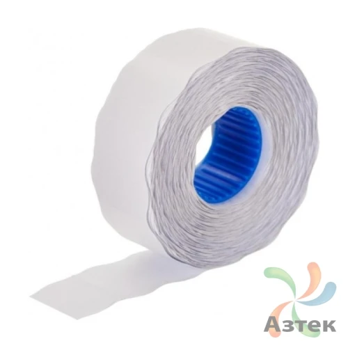 Этикет-лента 26х16/700 волнистая белая