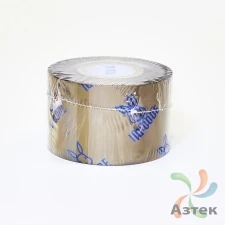 Риббон 40 мм. х 300 м. Resin цветной In Золотой (Золотистый), втулка 1 дюйм 