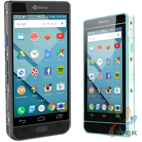 Терминал сбора данных Bitatek Frey Glider 1D/2D имиджер 16 Гб, Android, 4G, камера, кабель USB, блок питания