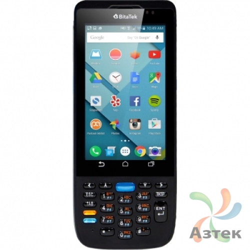 Терминал сбора данных Bitatek Frey Master 1D/2D имиджер 16 Гб, Android, 4G, камера, кабель USB, блок питания