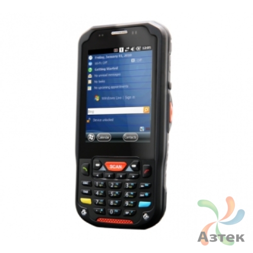 Терминал сбора данных Point Mobile PM60 1D/2D CMOS-имиджер темный 1 Гб, 27 кл., Windows, Bluetooth, WiFi, 3G, GPS, камера, блок питания