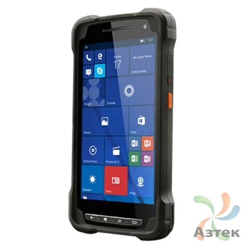 Терминал сбора данных Point Mobile PM80 1D/2D CMOS-имиджер темный 2 Гб, Windows, Bluetooth, WiFi, 4G, GPS, камера, блок питания