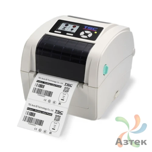 Принтер этикеток TSC TC210 термотрансферный 203, LCD, Ethernet, USB, RS-232, 99-059A009-54LF