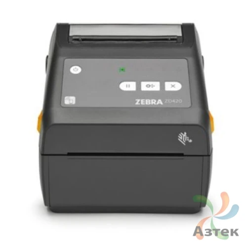 Принтер этикеток Zebra ZD420d термо 203, USB, USB Host, шнур EU и UK, ZD42042-D0E000EZ