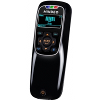 Сканер штрих-кода Mindeo MS3690 1D  Лазерный, темный ручной, Bluetooth, USB кабель, аккумулятор