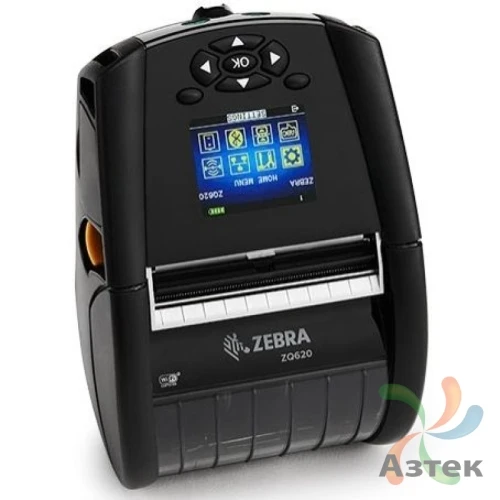 Принтер этикеток Zebra ZQ620 термо 203, LCD, Bluetooth, WiFi, USB, ZQ62-AUWAE11-00