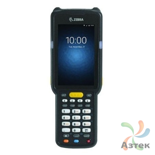 Терминал сбора данных Zebra MC3300 CMOS-имиджер темный 32 Гб, 47 кл., Long Range, Bluetooth, WiFi, рукоятка, блок питания