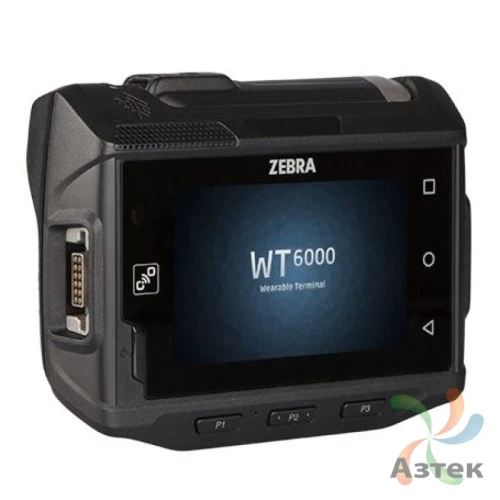 Терминал сбора данных Zebra WT6000 темный 4 Гб, Android, Bluetooth, WiFi, блок питания