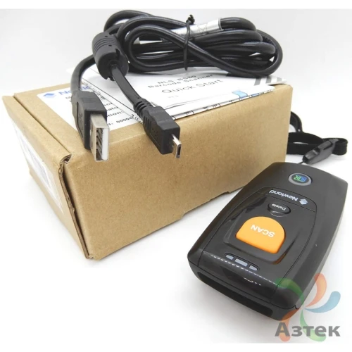 Сканер штрих-кода Newland BS80 Piranha 2D  Image, темный беспроводной, Bluetooth, USB-HID, аккумулятор, ЕГАИС