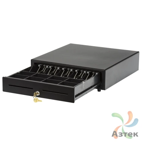 Денежный ящик Атол CD-410-B темный