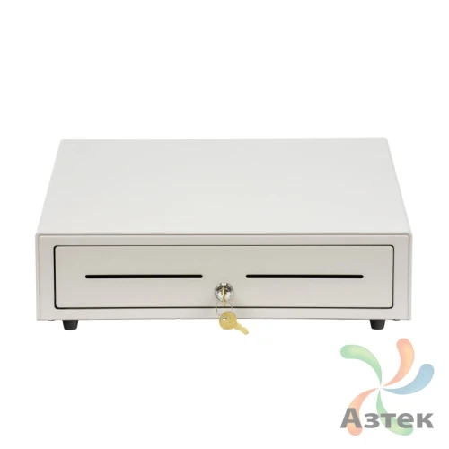 Денежный ящик Атол CD-410-W светлый