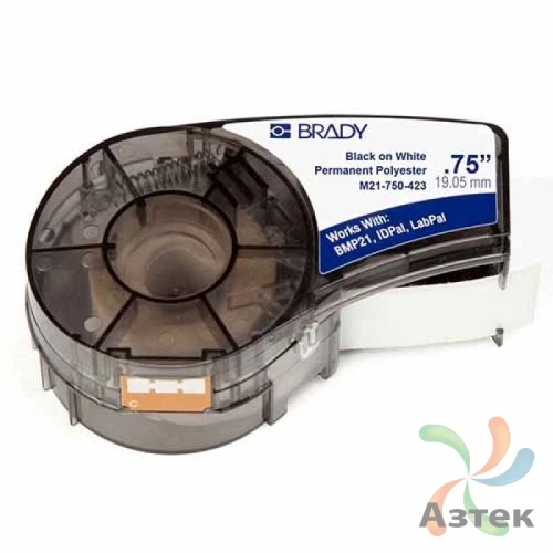 Картридж Brady M21-750-423 для BMP21, M210 и M211 (Белый)
