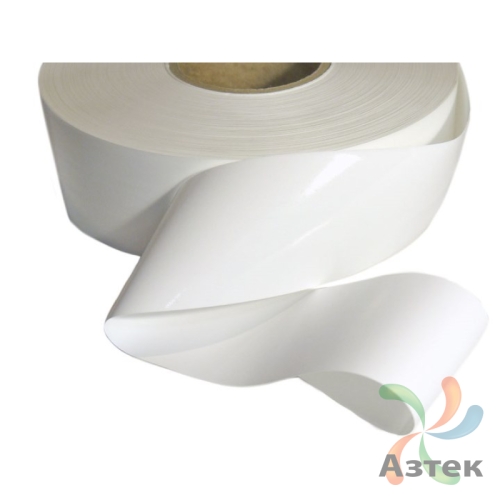 Нейлоновая лента термоклеевая 15мм х 200м втулка 76 мм, цвет - белый ...