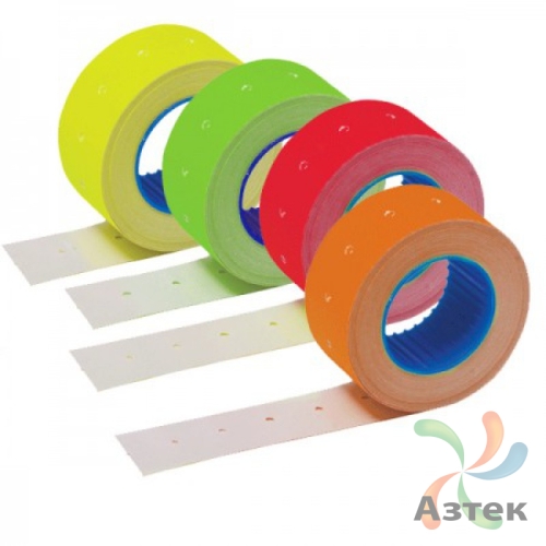 Этикет-лента 26х12/700 прямая цветная