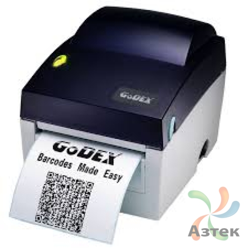 Принтер этикеток Godex EZ DT-4L термо 203, Ethernet, USB, RS-232, отрезчик, 011-DT4332-14L