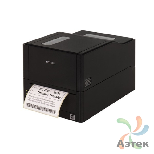 Принтер этикеток Citizen CL-E321 термотрансферный 203, Ethernet, USB, RS-232, CLE321XEBXXX