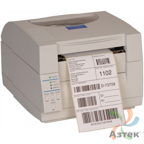 Принтер этикеток Citizen CL-S521II термо 203, Ethernet, USB, RS-232, CLS521IINEBXX