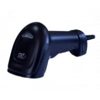 Сканер штрих-кода CST IS-201 QuickPrime 1D  Image, темный ручной, USB кабель, базовая станция