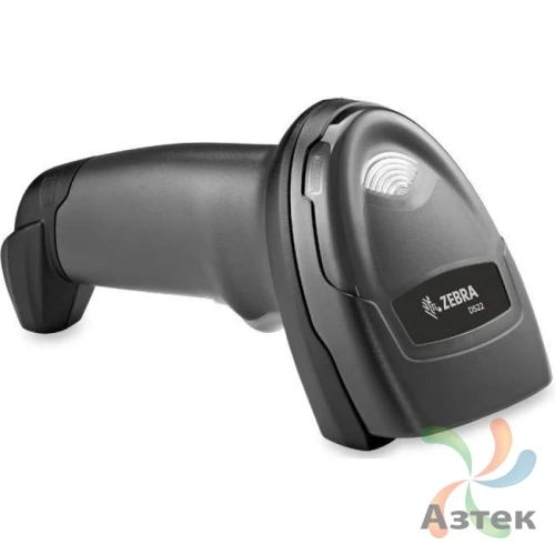 Сканер штрих-кода Zebra DS2208 2D  Image, темный ручной, USB кабель, без подставки