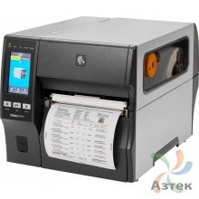 Принтер этикеток Zebra ZT421 термотрансферный 300, LCD, Ethernet, Bluetooth, USB, USB Host, шнур EU и UK, ZT42163-T0E0000Z