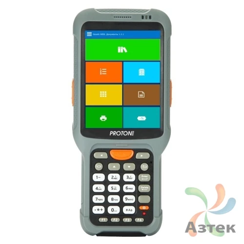 Терминал сбора данных Proton AMC-220 2D имиджер Черный 8 Гб, 26 кл., Android, Bluetooth, WiFi, 4G, блок питания