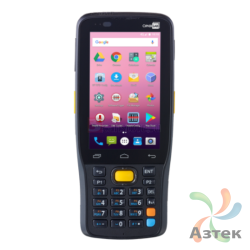 Терминал сбора данных CipherLab RK25 2D имиджер темный 16 Гб, 25 кл., Android, Bluetooth, WiFi, 4G, БП, камера, кабель USB, SD card, блок питания