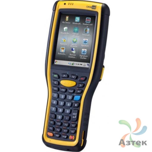 Терминал сбора данных CipherLab 9700 XL 1D Лазерный темный 4 Гб, 38 кл., Windows, Bluetooth, WiFi, рукоятка, БП, кабель USB, блок питания