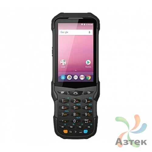 Терминал сбора данных Point Mobile PM550 Gun 1D/2D CMOS-имиджер темный 16 Гб, 24 кл., Android, Bluetooth, WiFi, рукоятка, N6603SR, блок питания