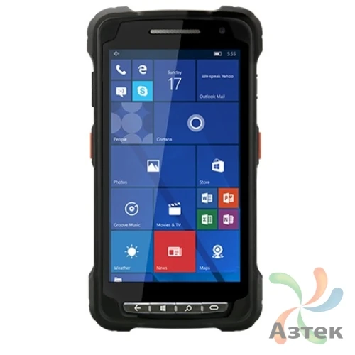 Терминал сбора данных Point Mobile PM80 1D/2D CMOS-имиджер темный 2 Гб, Android, Bluetooth, WiFi, 4G, GPS, камера, блок питания