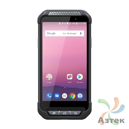 Терминал сбора данных Point Mobile PM85 2D имиджер темный 32 Гб, 9 кл., Android, Bluetooth, WiFi, камера, кабель USB, блок питания