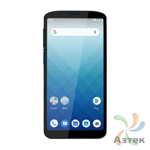 Терминал сбора данных Unitech EA630 2D имиджер темный 32 Гб, Android GMS, Bluetooth, WiFi, 4G, GPS, камера, кабель USB-C, блок питания