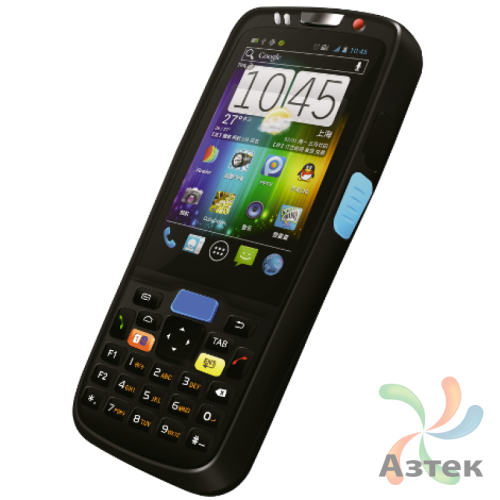 Терминал сбора данных GlobalPOS C5000 4G 2D имиджер темный 16 Гб, 28 кл., Android, Bluetooth, WiFi, 4G, GPS, БП, камера, кабель micro USB, блок питания