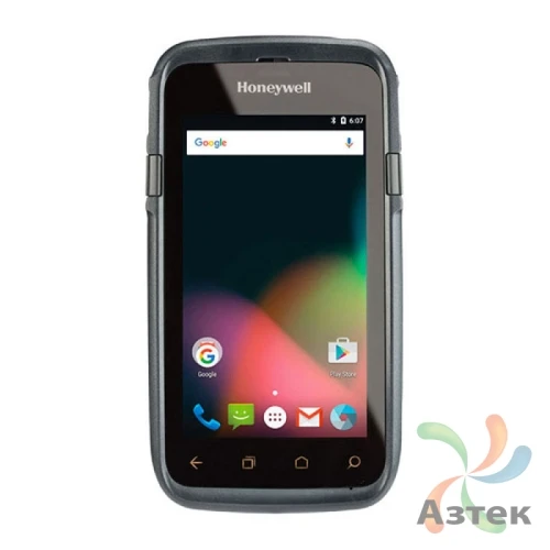 Терминал сбора данных Honeywell Dolphin CT50 2D имиджер темный 16 Гб, Android GMS, Bluetooth, WiFi, 4G, GPRS, камера, блок питания