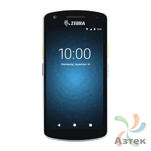 Терминал сбора данных Zebra EC50 2D имиджер светлый 32 Гб, Android GMS, Bluetooth, WiFi, камера, блок питания
