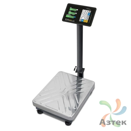 Весы Mertech M-ER 333 ACP-150.20/50 напольные торговые до 150 кг, нержавеющая сталь