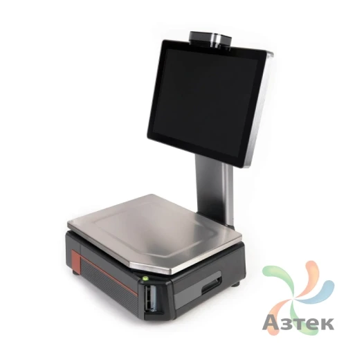 Весы Mertech M-ER 727 PM-15.2 Ethernet USB WiFi настольные торговые до 15 кг с печатью этикеток, VISION-AI