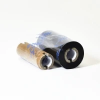 Красящая лента (риббон) 57 мм. х 74 м. Resin R3 Out Черный, втулка 0.5 дюйма (57мм ширина) IQ Code