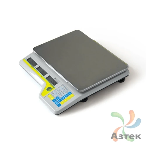 Весы Штрих-М СЛИМ Т300 15-2.5 ДП6.1 РА (POS) Серый RS-232 настольные торговые до 15 кг