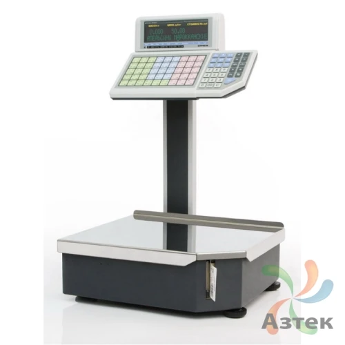 Весы Штрих-М ПРИНТ 15-2.5 Д1И1 (v.4.5) Ethernet RS-232 настольные торговые до 15 кг с печатью этикеток, ГОСТ OIML R76-1-2011