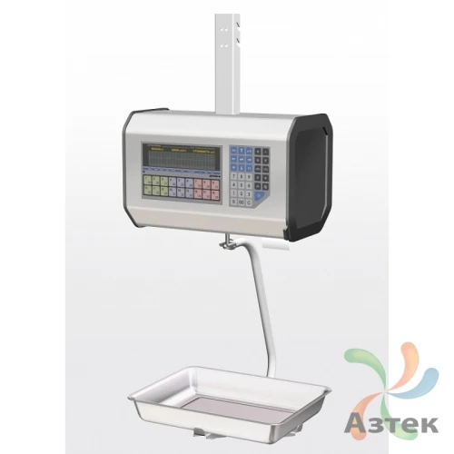 Весы Штрих-М ПРИНТ ПВ 15-2.5 Д1И1 (v.4.5) Ethernet RS-232 настольные торговые до 15 кг, нержавеющая сталь с печатью этикеток, ГОСТ Р 53228